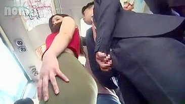 Girl Groped and Fucked by Horrible Man on Bus