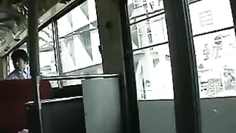 Schoolgirls Stripped and Fucked on Bus