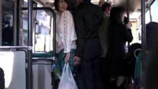 Japanese Housewife Riku Minato's Traumatic Experience on Public Bus