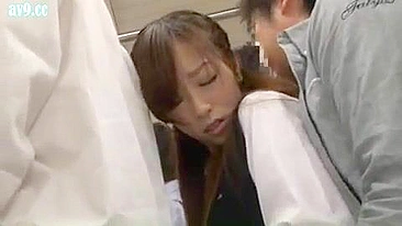 Japanese woman sexually harassed on public bus in Asia