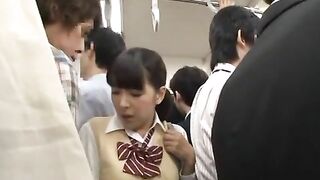 Girl in Japan metro assaulted by stranger