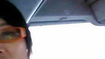 Asian Couple Gets Intimate on Public Bus Trip