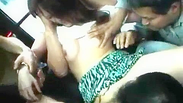 Public Bus Stripping and Assault on Poor Woman by Pervs