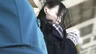 Lesbian Groping on the Bus in Japan