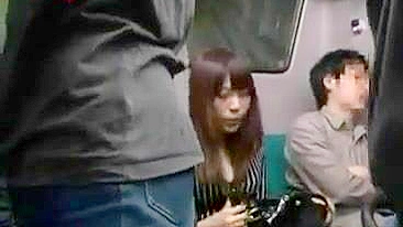 Japanese Teen Sleeps on Bus in Public, japanese, sleep, public