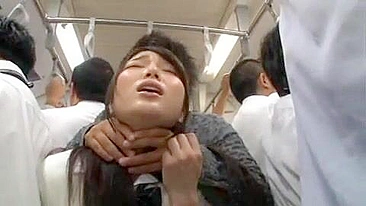 Watch sex video of full crowded bus ride with maniac teen in Japan