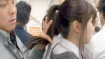 Japanese Teen Porn Video - Smelling Fresh Pussy on the Bus