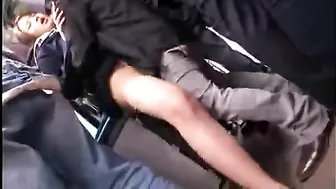 Japanese Student Assaulted on Bus by Maniac, Groped and Hard Fucked