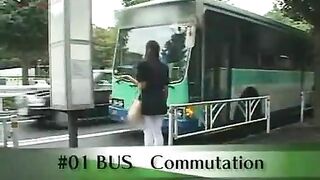 Busty Milf Hitomi Tanaka Groped By Everyboy In the Bus