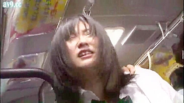 Teen Regrets Public Bus Grope by Asian, Japanese Porn Video