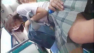 Teen Regrets Public Bus Grope by Asian, Japanese Porn Video