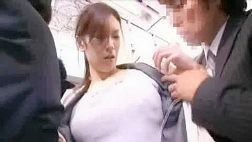 Japanese Wife Assaulted on Commute, Bus Stop