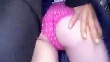 Blonde in Danger on Public Train Ride