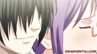 Busty Anime Girl Gets Groped and Fucked on Hentai Bus Ride, busty,  anime,  hentai,  nipples