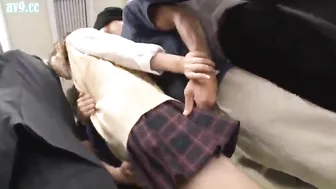 Public Sex on Bus in Japan - Guys Groping and Fucking Naive teen