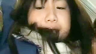 Schoolgirl Groped by Stranger on Crowded Train, Highly-Viewed Voyeur Video Features Asian Official Lady and Blowjob Sex Acts.