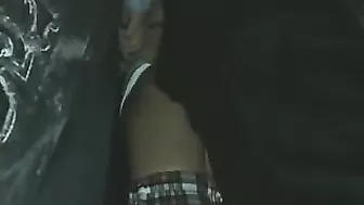 Stranger Gropes Teen Girl on Crowded Train, Cumshot and Creampie Ensue