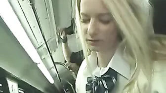 Kandi Hart gets groped and fucked in school bus