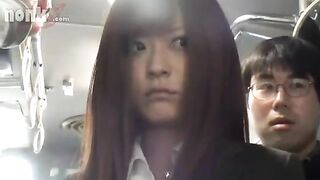 Japanese MILF Teacher Haruki Satou Gets Violated in Hijacked Bus at Gun point in front of terrified students