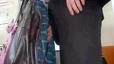 Japanese Schoolgirl Groped and Fucked in Public Bus - Teen Hardcore