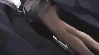 Japanese Office Lady Fingered on Bus in Free Adult Porn Video