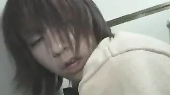 Teen Cumshot and Creampie in Bus with Shy Schoolgirl