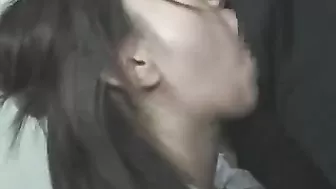 Teen Cumshot and Creampie in Bus with Shy Schoolgirl