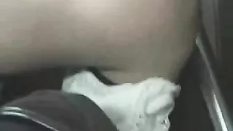 Teen Cumshot and Creampie in Bus with Shy Schoolgirl