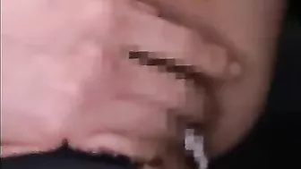 Japanese Girl in Black Pantyhose Nylon Sex on Bus