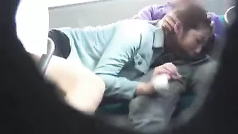 Japanese Girl Groped and Squirted on Bus