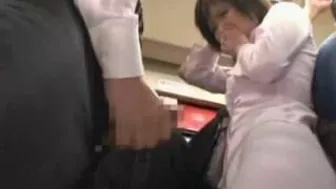 Groped and Jizzed in Public - Japanese Lady's Ordeal on a Bus