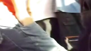 Latino American Women Groped in Bus, Amateur Video