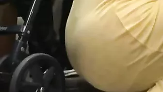 Young Shy Girl Groped on Train, Cumshot and Creampie