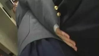 Schoolgirl Gives Blowjob to Stranger in Bus Schoolgirl Gives Blowjob to Stranger in Bus