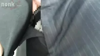 Haruki Satou Gropes and Exposes in Bus