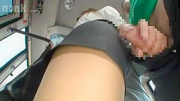 Haruki Satou Gropes and Exposes in Bus