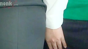 Haruki Satou Gropes and Exposes in Bus