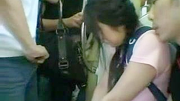 Miniskirt Teen Reluctantly Gives Blowjob in Train Station, miniskirt, teen, reluctance, blowjob