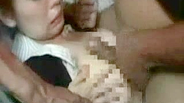 Young Japanese Woman Assaulted in a Train
