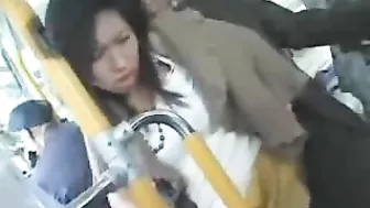 Milf Groped and Violated in Bus