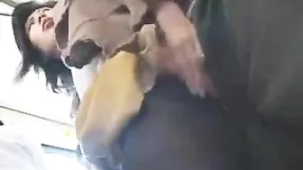 Milf Groped and Violated in Bus