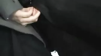 Japanese Teen Gets Blowjob on Bus