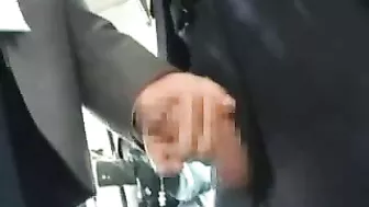 Japanese Teen Gets Blowjob on Bus