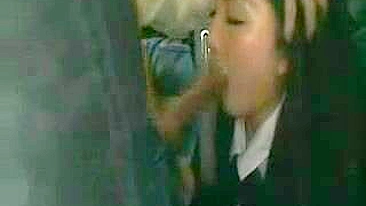 Young Japanese Girl Fingered in Train