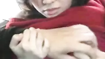 Japanese Woman Groped by Maniacs in Bus