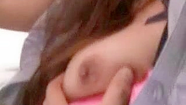 Japanese MILF Groped and Hard Fucked on Bus to Work