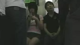 Teen Girl Groped on Train by Voyeur, Asian Official Lady Sex