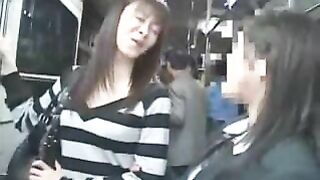 Japanese Young Mom Accepts Bus Sex