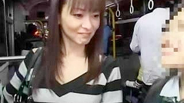 Japanese Young Mom Accepts Bus Sex