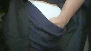 Public Train Phrenetic Groping of Shy Schoolgirl during Commute